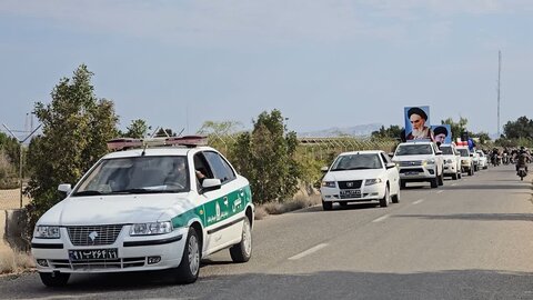 تصاویر/ رژه موتوری به مناسبت دوازده بهمن ماه جاسک