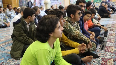 نماز جمعه خارگ به روایت تصویر