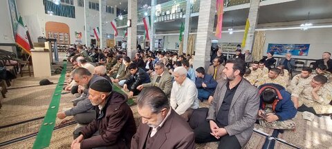 تصاویر/ آیین عبادی سیاسی نماز جمعه شهرستان پلدشت