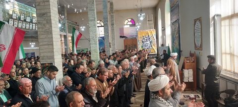 تصاویر/ آیین عبادی سیاسی نماز جمعه شهرستان پلدشت