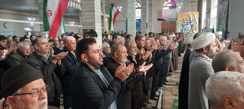 تصاویر/ آیین عبادی سیاسی نماز جمعه شهرستان پلدشت