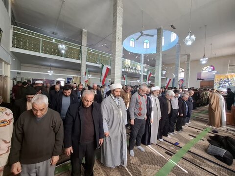 تصاویر/ آیین عبادی سیاسی نماز جمعه شهرستان پلدشت