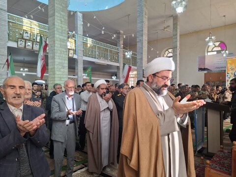 تصاویر/ آیین عبادی سیاسی نماز جمعه شهرستان پلدشت