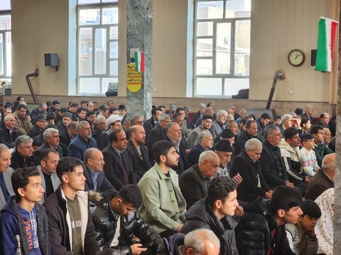 تصاویر/ آیین عبادی سیاسی نماز جمعه چایپاره