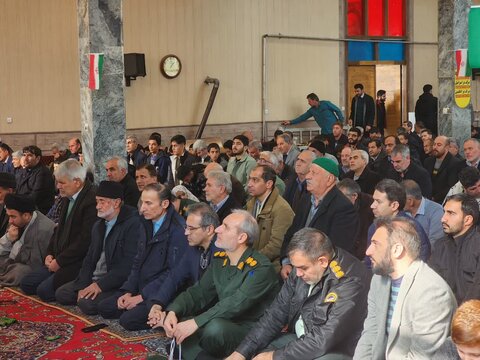 تصاویر/ آیین عبادی سیاسی نماز جمعه چایپاره