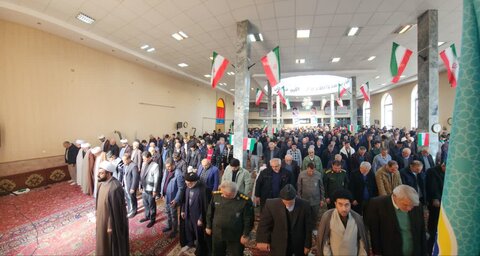 تصاویر/ آیین عبادی سیاسی نماز جمعه چایپاره