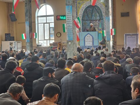 تصاویر/ آیین عبادی سیاسی نماز جمعه چایپاره