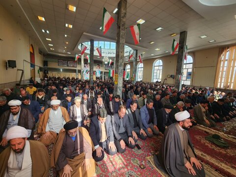 تصاویر/ آیین عبادی سیاسی نماز جمعه چایپاره