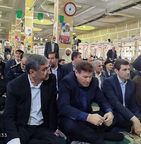 تصاویر اقامه نماز جمعه خرم آباد