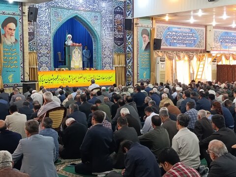 نمازجمعه امروز بوشهر به روایت تصاویر