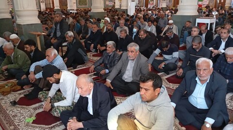 نماز جمعه برازجان به روایت تصویر