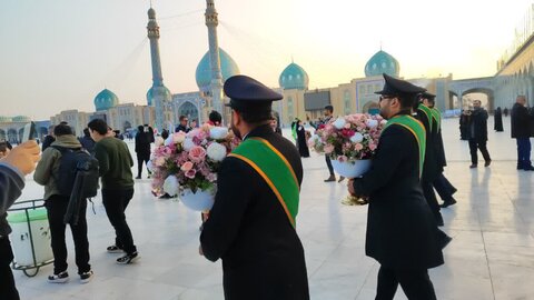 تصاویر/اردوی زیارتی قم و جمکران ویژه طلاب مدرسه علمیه ریحانه النبی اراک