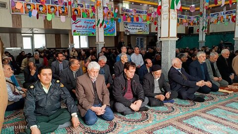 تصاویر/ اقامه نماز جمعه شهر کشاورز