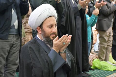 تصاویر/ آیین عبادی سیاسی نماز جمعه خوی