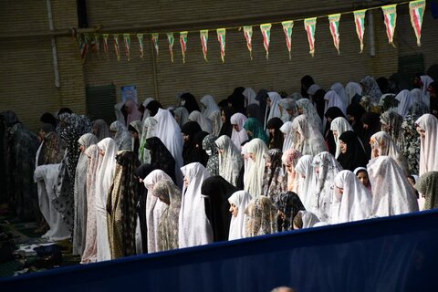 تصاویر/ آیین عبادی سیاسی نماز جمعه خوی