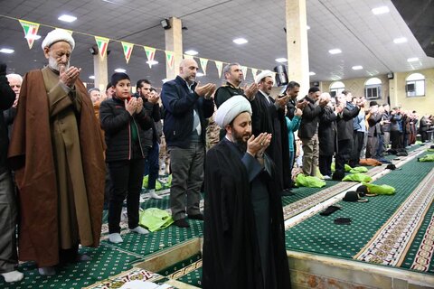 تصاویر/ آیین عبادی سیاسی نماز جمعه خوی
