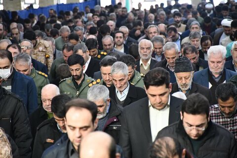 تصاویر/ آیین عبادی سیاسی نماز جمعه خوی