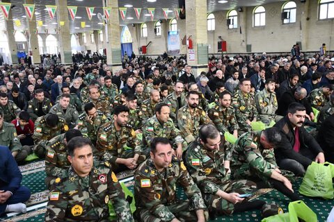 تصاویر/ آیین عبادی سیاسی نماز جمعه خوی