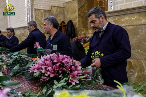 حرم امامین کاظمین (ع) غرق در نور و شادی به مناسبت آغاز ماه شعبان