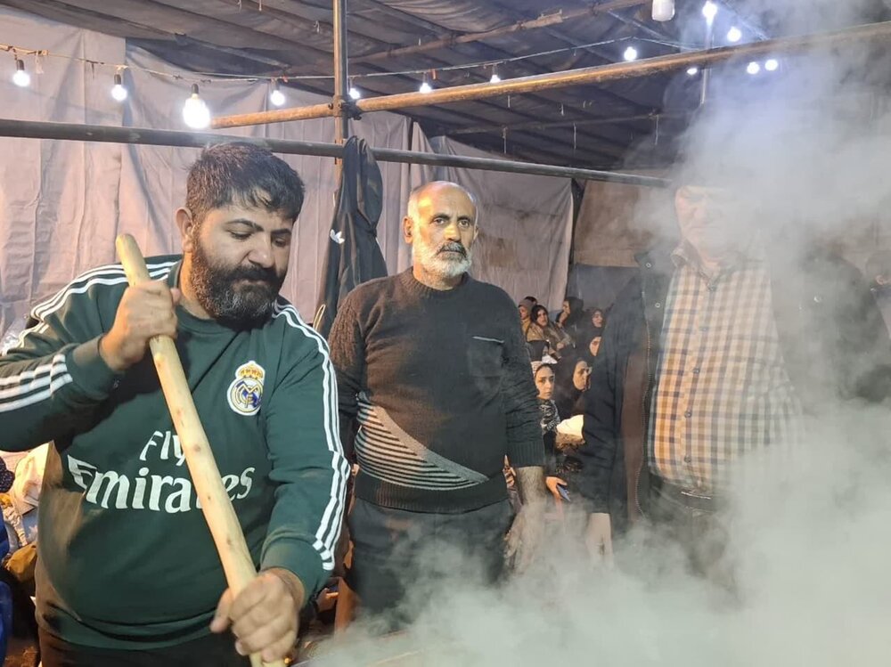 آئین سمنوپزان در کوی حسین پور کاشان برگزار شد+عکس