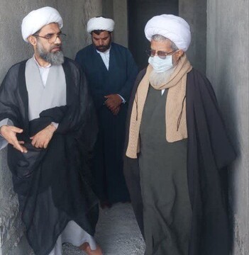بازدید آیت‌الله احمدی فقیه یزدی از پروژه عمرانی مدیریت حوزه هرمزگان+ عکس