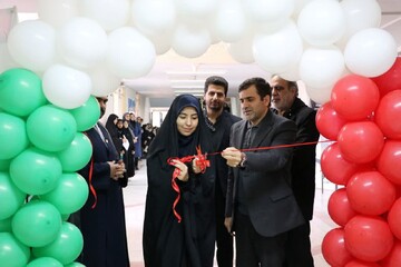 تصاویر/ افتتاح نمایشگاه با محوریت عفاف و حجاب در ساوه