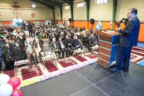 تصاویر/ آیین نمادین زنگ انقلاب در ارومیه