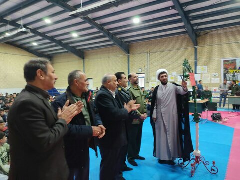 تصاویر/ آیین نمادین زنگ انقلاب در تکاب