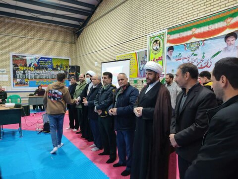 تصاویر/ آیین نمادین زنگ انقلاب در تکاب