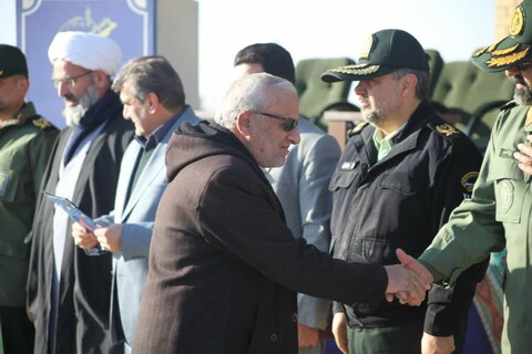 تصاویر/ مراسم صبحگاه مشترک نیروهای مسلح استان سمنان