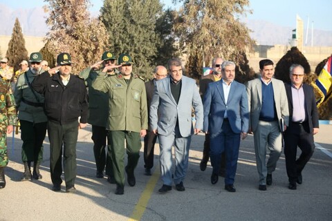 تصاویر/ مراسم صبحگاه مشترک نیروهای مسلح استان سمنان