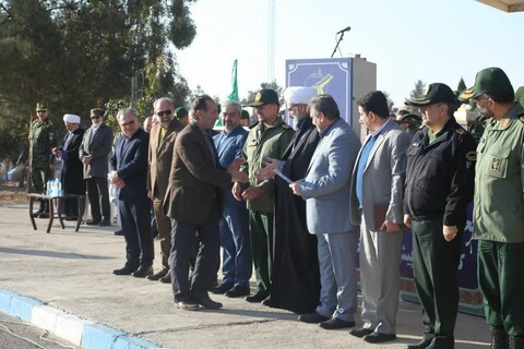 تصاویر/ مراسم صبحگاه مشترک نیروهای مسلح استان سمنان