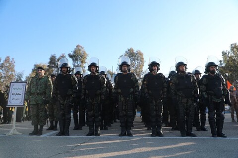 تصاویر/ مراسم صبحگاه مشترک نیروهای مسلح استان سمنان
