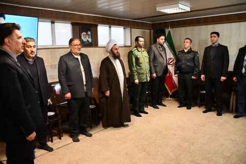 تصاویر/ دیدار اعضای شورای اداری شهرستان خوی با امام جمعه