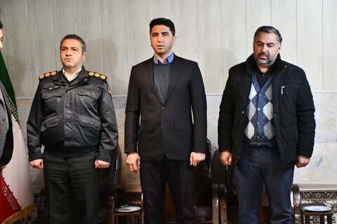 تصاویر/ دیدار اعضای شورای اداری شهرستان خوی با امام جمعه