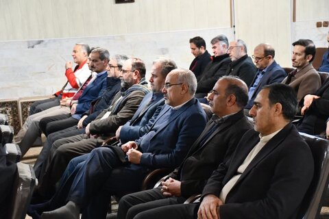 تصاویر/ دیدار اعضای شورای اداری شهرستان خوی با امام جمعه