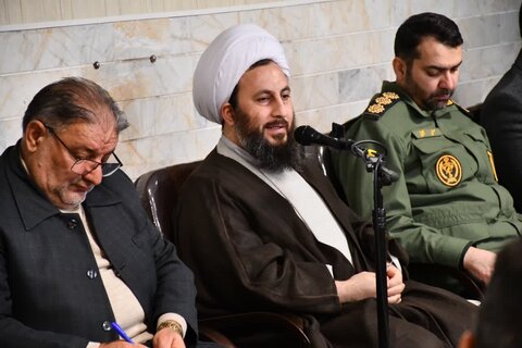 تصاویر/ دیدار اعضای شورای اداری شهرستان خوی با امام جمعه