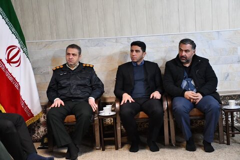 تصاویر/ دیدار اعضای شورای اداری شهرستان خوی با امام جمعه