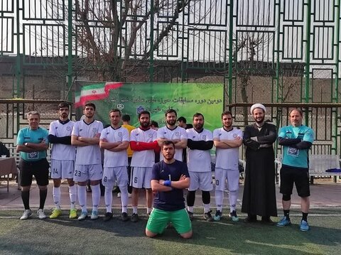 تصاویر/ مسابقات جام شهدای مقاومت فوتبال مدارس علمیه استان تهران