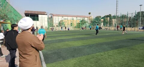 تصاویر/ مسابقات جام شهدای مقاومت فوتبال مدارس علمیه استان تهران