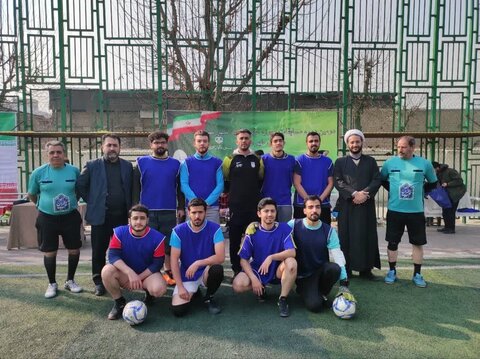 تصاویر/ مسابقات جام شهدای مقاومت فوتبال مدارس علمیه استان تهران