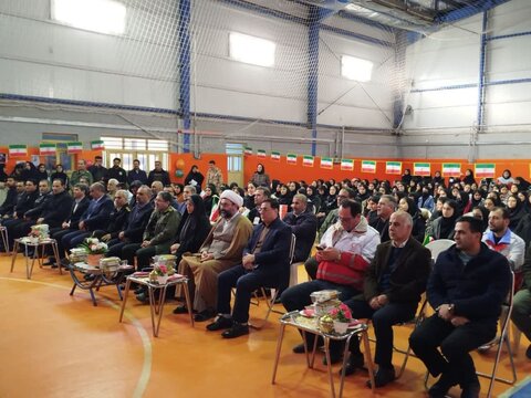 تصاویر/ مراسم نواختن گلبانگ انقلاب در پلدشت