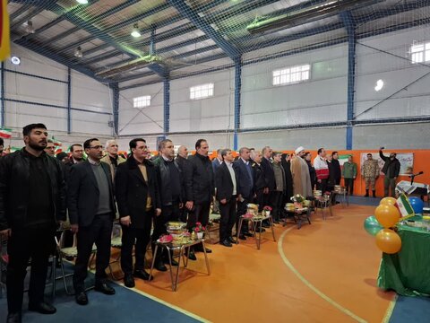 تصاویر/ مراسم نواختن گلبانگ انقلاب در پلدشت