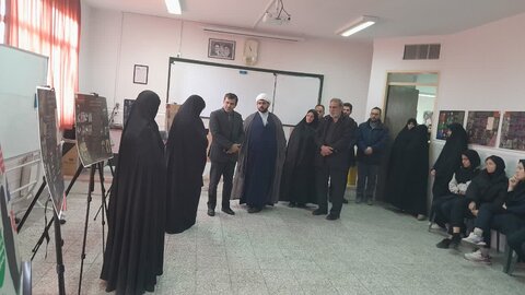 تصاویر/افتتاح نمایشگاه با محوریت عفاف و حجاب در ساوه