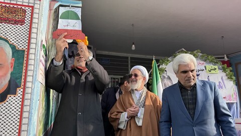 تصاویر/ زنگ انقلاب در مدارس مرند