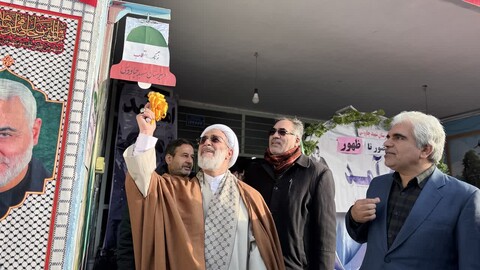 تصاویر/ زنگ انقلاب در مدارس مرند