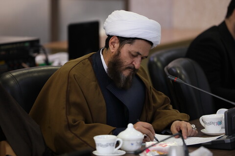 تصاویر/ اولین جلسه کمیته برنامه ریزی حضور مرکز مدیریت در سی و دومین نمایشگاه بین المللی قرآن کریم