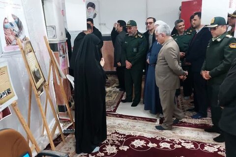 تصاویر/ افتتاح نمایشگاه علمی دستاوردهای انقلاب اسلامی درآران و بیدگل