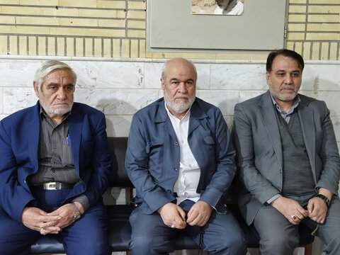 یادواره شهید مدافع حرم سعید سامانلو و شهدای محله شاهد قم
