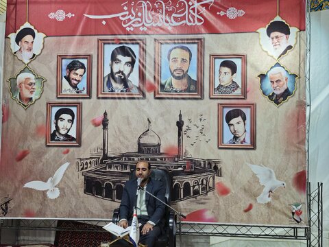 یادواره شهید مدافع حرم سعید سامانلو و شهدای محله شاهد قم
